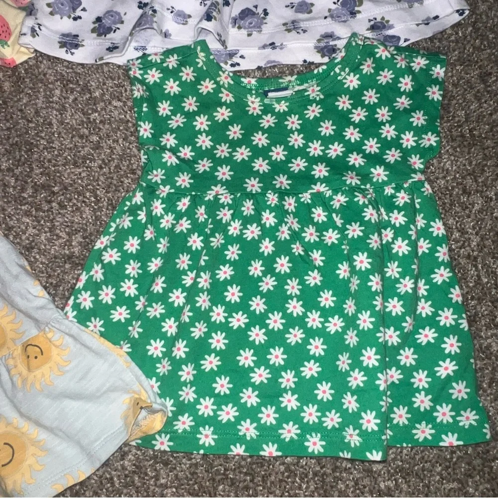 Baby Girl 0-3 months summer Dress Bundle summer clothing lot baby girls dresses - Picture 3 of 6